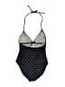Robin Piccone Houndstooth Black One Piece Swimsuit Size 8 - photo 2