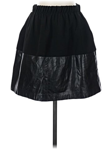 Vince. Faux Leather Skirt (view 1)
