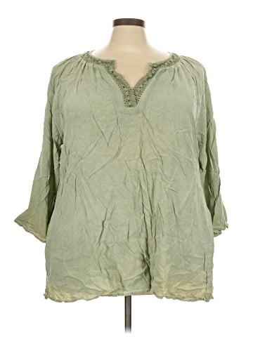 Avenue 3/4 Sleeve Blouse (view 1)