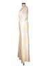 Something New 100% Polyester Paisley Yellow Casual Dress Size L - photo 5