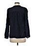 Ann Taylor LOFT Blue Long Sleeve Blouse Size M (petite) - photo 2