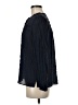 Ann Taylor LOFT Blue Long Sleeve Blouse Size M (petite) - photo 5