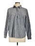 GOODTHREADS Stripes Gray Long Sleeve Button-Down Shirt Size L - photo 1