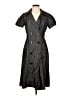 Level 99 Chevron-herringbone Gray Casual Dress Size L - photo 1