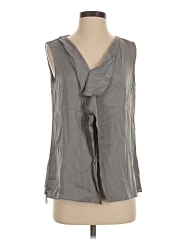 Elie Tahari Sleeveless Silk Top (view 1)