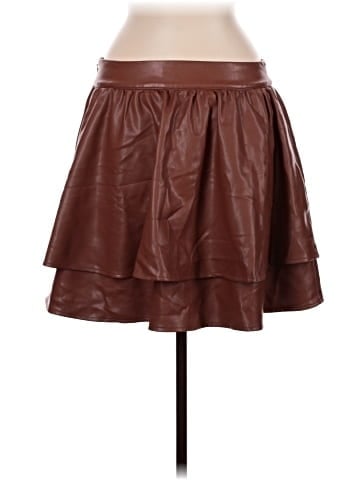 Express Faux Leather Skirt (view 2)