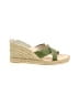 Karen Scott Green Wedges Size 8 1/2 - photo 1