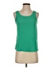 Express 100% Polyester Green Sleeveless Top Size XS - photo 1