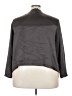 Eileen Fisher 100% Silk Gray Silk Blazer Size 3X - photo 2