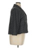 New Directions Polka Dots Gray Blazer Size XL - photo 4