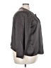 Eileen Fisher 100% Silk Gray Silk Blazer Size 3X - photo 4