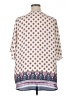 Eyeshadow 100% Polyester Ivory 3/4 Sleeve Blouse Size 1X - photo 2