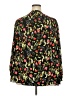 T Tahari 100% Polyester Black Long Sleeve Blouse Size 2X - photo 2