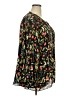 T Tahari 100% Polyester Black Long Sleeve Blouse Size 2X - photo 4