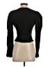 Reformation Black Long Sleeve Blouse Size 2 - photo 2