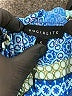 Socialite 100% Polyester Blue Sleeveless Blouse Size L - photo 7