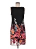 AGB Floral Black Cocktail Dress Size 6 - photo 1