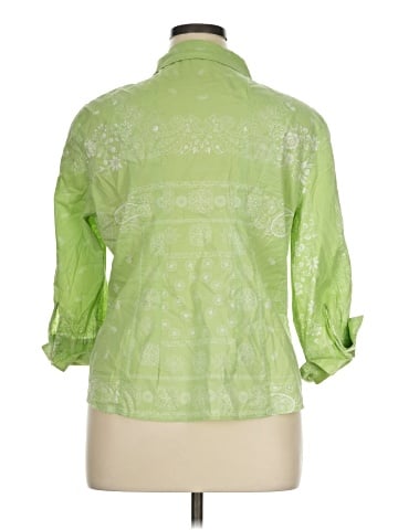 Coldwater Creek 3/4 Sleeve Button-Down Shirt (view 2)