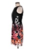AGB Floral Black Cocktail Dress Size 6 - photo 5