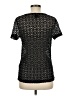 L.K. Bennett Black Short Sleeve Top Size M - photo 2