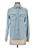 Levi's Blue Long Sleeve Button-Down Shirt Size S - photo 1