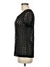 L.K. Bennett Black Short Sleeve Top Size M - photo 5