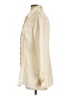 St. John Ivory Long Sleeve Silk Top Size 10 - photo 5