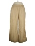 On 34th Solid Tan Linen Pants Size XL - photo 1