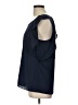 Violet & Claire 100% Polyester Blue Sleeveless Blouse Size L - photo 5