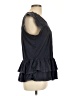 William Rast Black Short Sleeve Blouse Size L - photo 4