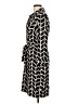 Donna Morgan Chevron-herringbone Black Casual Dress Size 10 - photo 5
