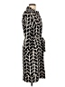Donna Morgan Chevron-herringbone Black Casual Dress Size 10 - photo 4