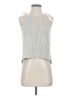 Madewell 100% Cotton Silver Sleeveless Blouse Size XXS - photo 1