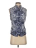 Dana Buchman Blue Vest Size 4 Petite - photo 1