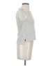 Madewell 100% Cotton Silver Sleeveless Blouse Size XXS - photo 4