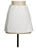 Musera Solid White Casual Skirt Size XS - photo 1