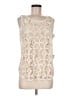 Alberto Makali Ivory Sleeveless Top Size M - photo 1
