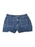 Express Jeans Blue Denim Shorts Size 6 - photo 1