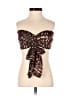 Runaway 100% Polyester Brown Kimono Size XS - photo 1