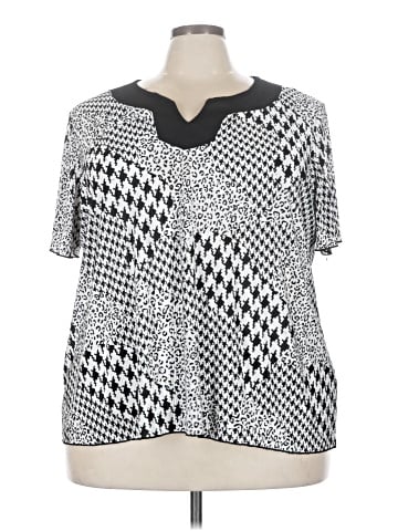 Only 9 Short Sleeve Blouse (view 1)