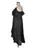 Express Polka Dots Black Casual Dress Size M - photo 5