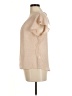 Mine Tan Short Sleeve Blouse Size M - photo 5