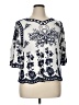 Kindred Blue 3/4 Sleeve Blouse Size XL - photo 1