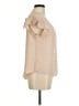 Mine Tan Short Sleeve Blouse Size M - photo 4