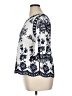 Kindred Blue 3/4 Sleeve Blouse Size XL - photo 5