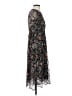 Zara Floral Black Cocktail Dress Size S - photo 4