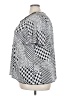 Only 9 Silver Short Sleeve Blouse Size 3X - photo 5