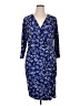 Kasper Blue Casual Dress Size 1X - photo 1