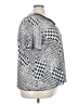 Only 9 Silver Short Sleeve Blouse Size 3X - photo 4