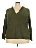 Lane Bryant Green Pullover Sweater Size 22 - 24 Plus - photo 1